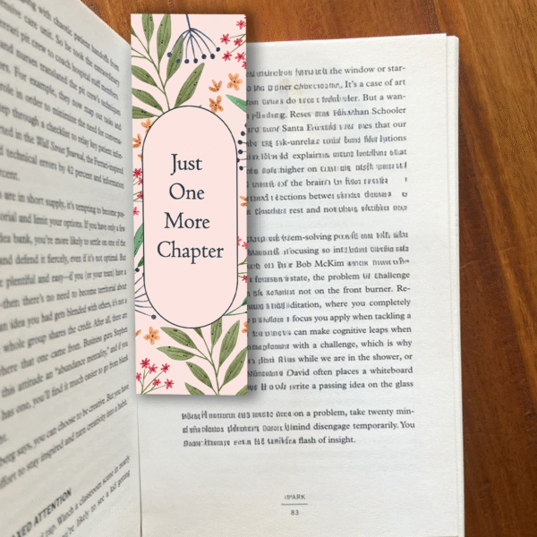 Motivation Inspirational - Set of 4 Minimalist Bookmarks - Laminated - Image 4