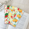 Fruit Themed - Set of 4 Minimalist Bookmarks - Laminated
