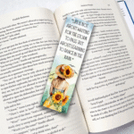 Feminine Theme - Set of 4 Minimalist Bookmarks - Laminated