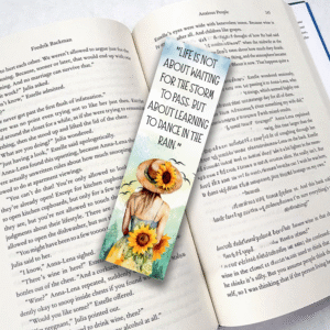 Feminine Theme - Set of 4 Minimalist Bookmarks - Laminated