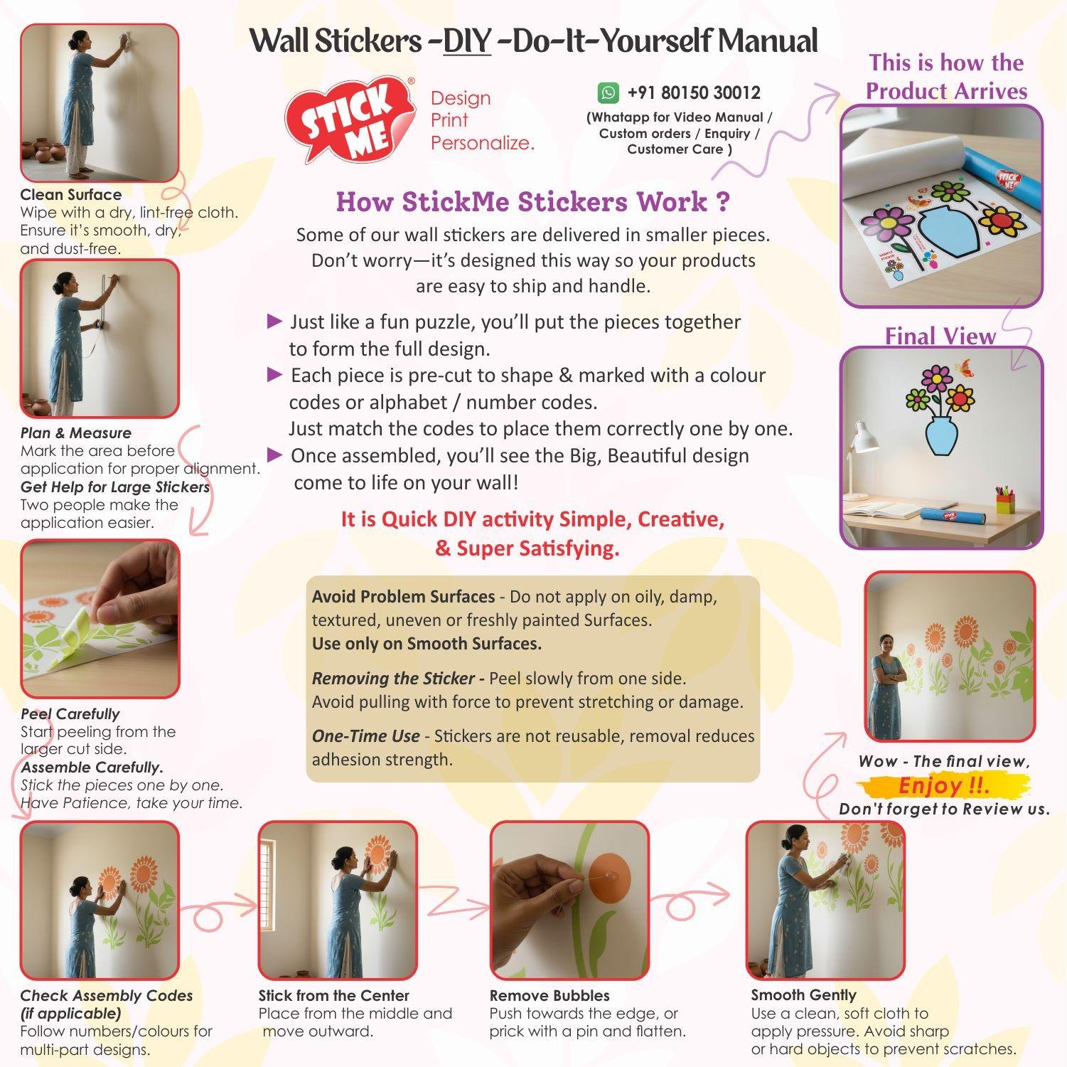 StickMe DIY - Do it Yourself Manual