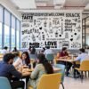 Coffee breakfast tea and food typography cafe wall sticker